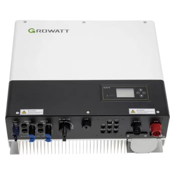 سانورتر هیبریدی ۸ کیلووات Growatt مدل SPH 8000TL3 BH-UP